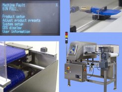 Máy Dò Kim Loại Thực Phẩm Băng Tải Euro & Hệ Thống Loại Bỏ